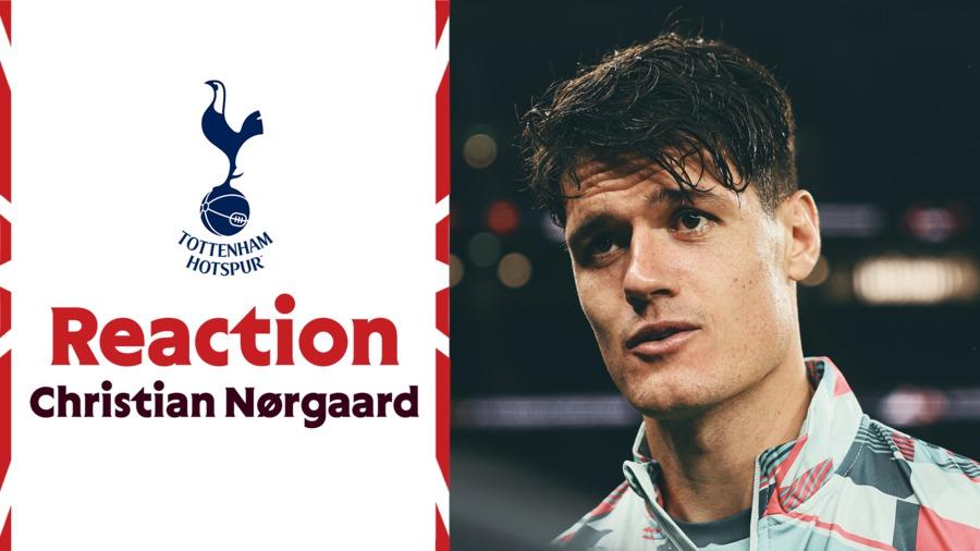Reaction: Christian Nørgaard on Tottenham Defeat.