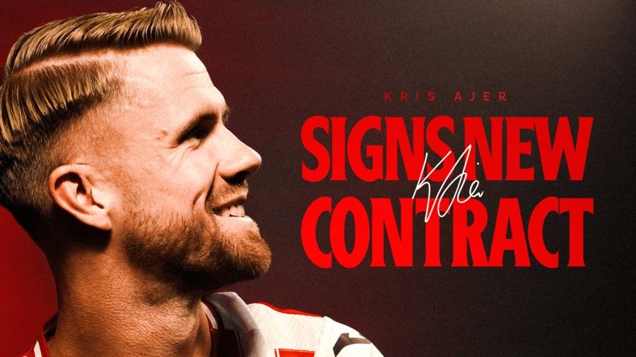 Kris Ajer signs new Brentford contract