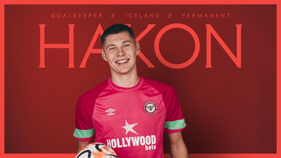 Hákon Valdimarsson's first chat as a Brentford player!