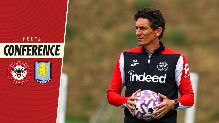 Press Conference: Keith Andrews speaks ahead of Aston Villa match