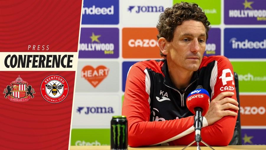 Press Conference: Keith Andrews talks ahead of Sunderland match